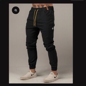 Flag Nor Fail Goat Jogger Black